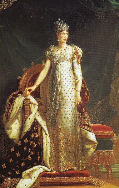 Francois Pascal Simon Gerard Portrait of Marie Louise of Austria Empress of the French Spain oil painting art